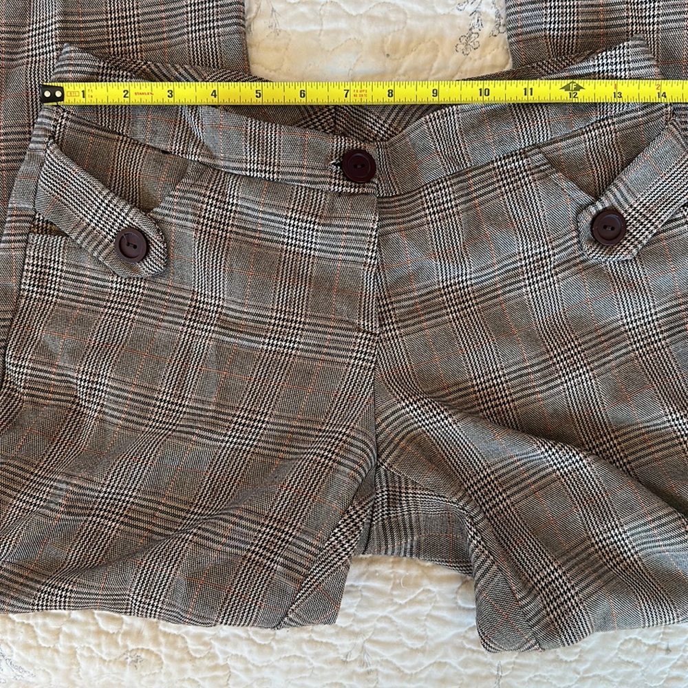 Y2K WetSeal Punk Plaid Dress Pants vintage